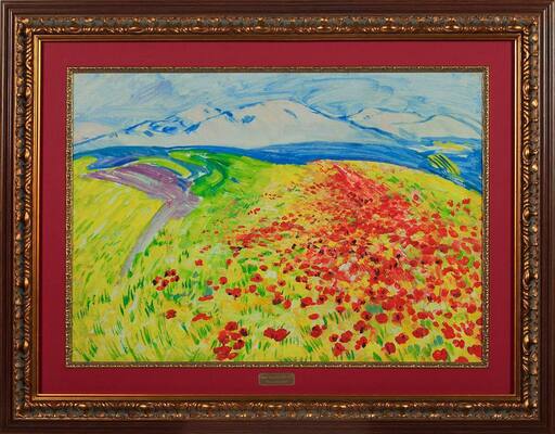 Бахлулзаде Саттар Бахлул оглы. Весна в Апшероне